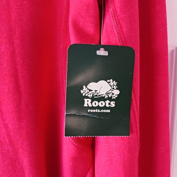 NWT ROOTS Sidney Jacket Women's Size Medium Pink Full Zip Jacket Pockets - Picture 5 of 14